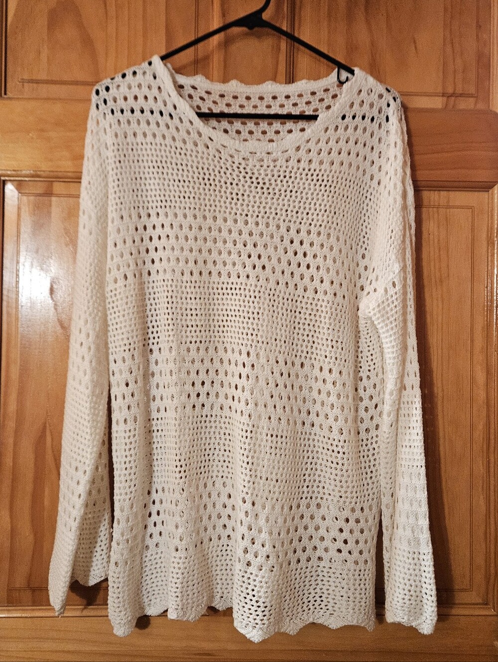Women’s Open-Knit Sweater